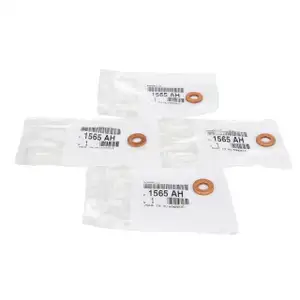 4x ORIGINAL PSA Dichtring D&uuml;senhalter Einspritzd&uuml;se JUMPER BOXER 2.2 HDi 1565.AH