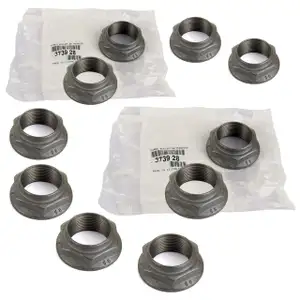 10x ORIGINAL PSA Mutter Achsmutter Achsstummel C5 II III C6 508 I hinten 3739.28