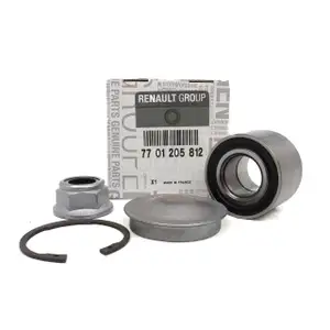 ORIGINAL Renault Radlager Satz Clio Megane Modus Thalia Twingo hinten 7701205812