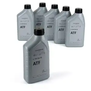 6L ORIGINAL VW AUDI Getriebe&ouml;l Automatikgetriebe&ouml;l ATF G052162A2 - 6 Liter