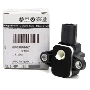 ORIGINAL AUDI Beschleunigungssensor Drucksensor Crashsensor Airbag 8P0955557