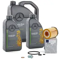 ORIGINAL Mercedes-Benz Motor&ouml;l 5W30 MB 229.51 7 Liter + &Ouml;lfilter 2701800109