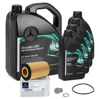 9L ORIGINAL Mercedes AMG &Ouml;l 0W40 MB 229.5 + &Ouml;lfilter 0001803009 W204 W211 W212