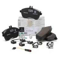 ORIGINAL Mercedes-Benz Bremsbel&auml;ge + Wako W204 W212 C207 A207 vorne