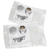 4x ORIGINAL Peugeot Abdeckkappe Radbolzen f&uuml;r Radschrauben 14,5mm 1611818780