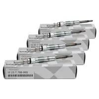 4x ORIGINAL BMW Gl&uuml;hkerze 12237786869 f&uuml;r 118d 120d 318-335d 520-535d 635d 730d