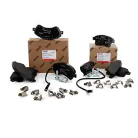 ORIGINAL Ford Bremsbel&auml;ge + Wako TRANSIT TOURNEO Vorne + Hinten 1824347 + 1852717