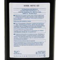 ORIGINAL Ford Bremsfl&uuml;ssigkeit DOT 4 LV High Performance 1 Liter 1847947