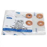 4x ORIGINAL Ford Dichtring D&uuml;senhalter Einspritzd&uuml;se FIESTA 5 6 1.4 TDCi 1348625