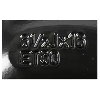 ORIGINAL Ford Felge STAHLFELGE 6,5Jx16 Zoll ET 50 2001389 FOCUS C-MAX MONDEO IV