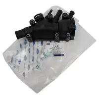 ORIGINAL Ford Wasserflansch Thermostatgeh&auml;use FIESTA V MK5 1.3 60/69 PS 1149691