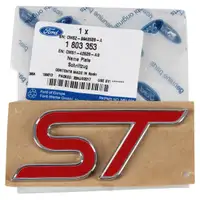 ORIGINAL Ford Emblem Schriftzug Aufkleber Zeichen ST Focus III hinten 1803353