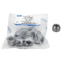 10x ORIGINAL Ford Radmutter Radschraube f&uuml;r Stahlfelge M12x1,5mm 5114405