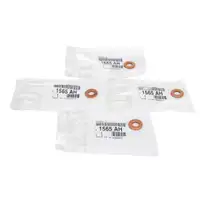4x ORIGINAL PSA Dichtring D&uuml;senhalter Einspritzd&uuml;se JUMPER BOXER 2.2 HDi 1565.AH