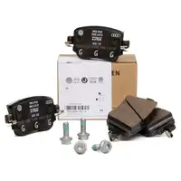 ORIGINAL Audi VW Bremsbel&auml;ge A1 LEON OCTAVIA BEETLE CADDY IV hinten 7N0698451A